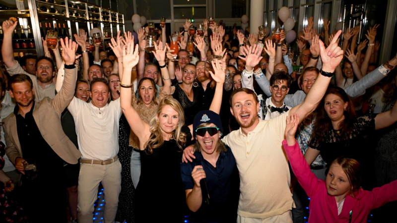 Bruidspaar in Maaspoort Venlo